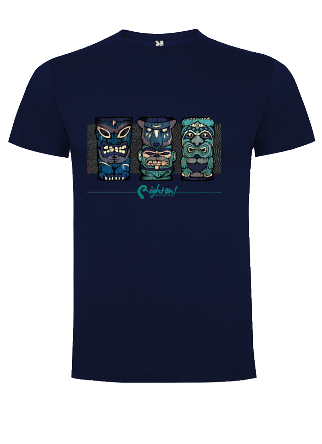 T-shirt TIKI Navy Blue